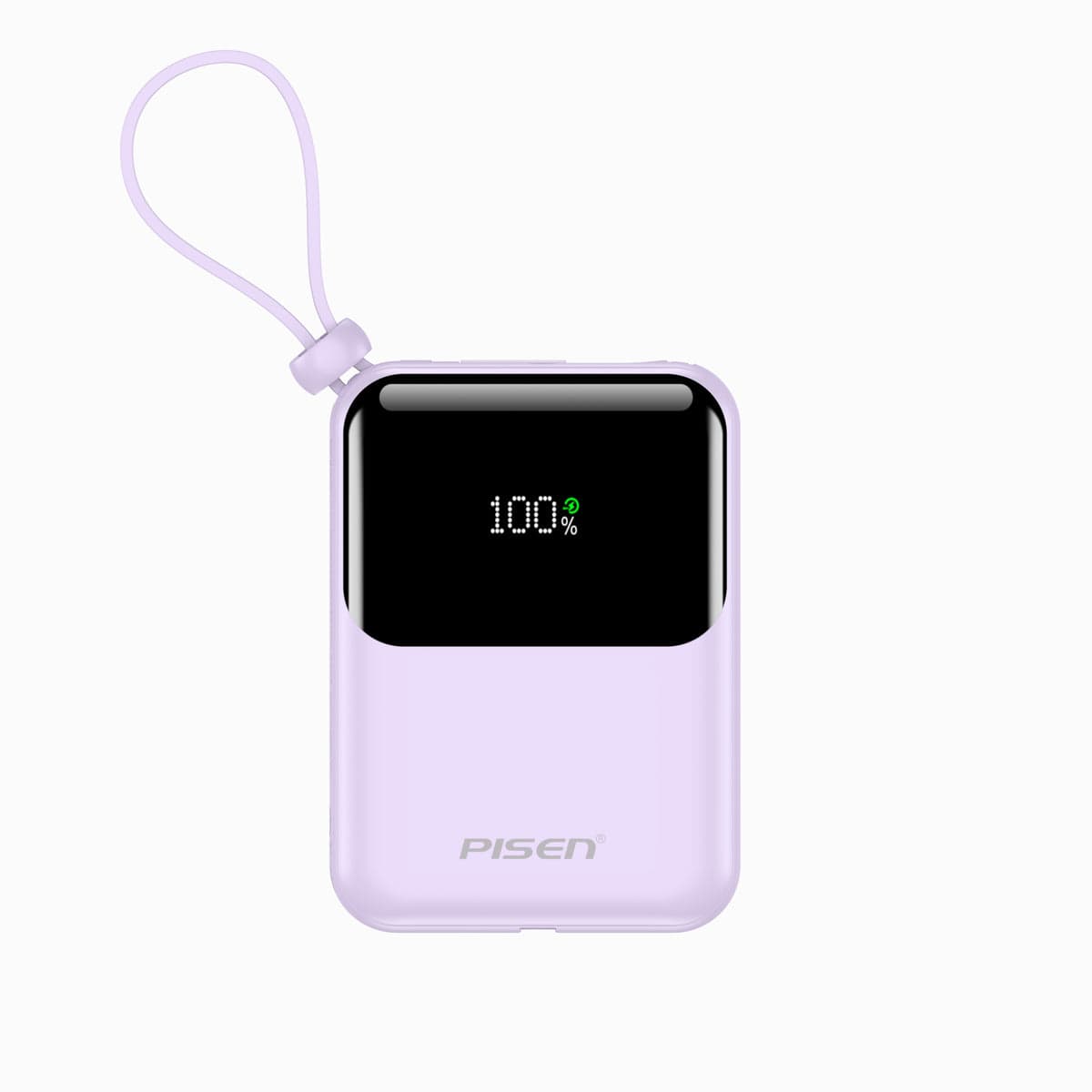 باور بانك بايسن Sunny Power ميني بقوة 22.5W وسعة 10000mAh مع كابلين مدمجين