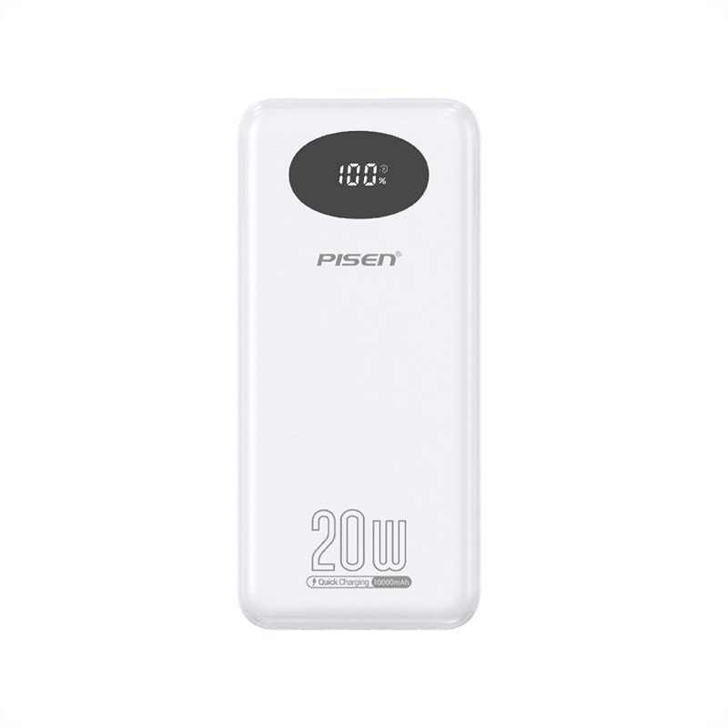 باور بانك بايسن PowerLink ‏4 في 1 بقوة 20W وسعة 10000mAh بأربعة كوابل مدمجة