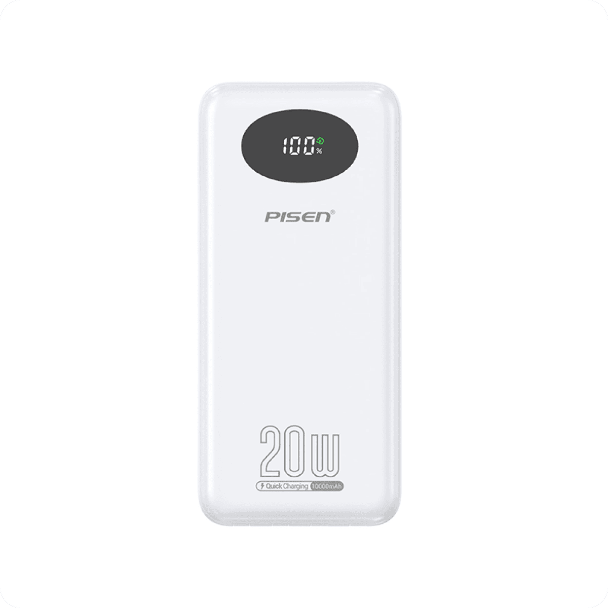باور بانك بايسن PowerLink 4 في 1 بقوة 20W وسعة 10000mAh بأربعة كوابل مدمجة