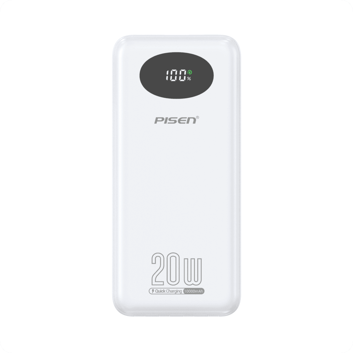 باور بانك بايسن PowerLink 4 في 1 بقوة 20W وسعة 20000mAh بأربعة كوابل مدمجة
